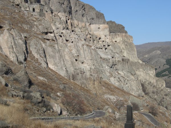 Vardzia cave dwellings